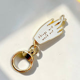 THINGS WILL WORK OUT KEYCHAIN