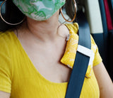 PORT PILLOWS PREVENT SEAT BELTS FROM PAINFULLY RUBBING ON PORTS OR INCISIONS