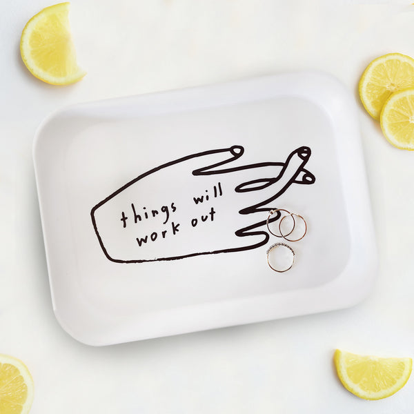 THINGS *WILL* WORK OUT MINI TRAY