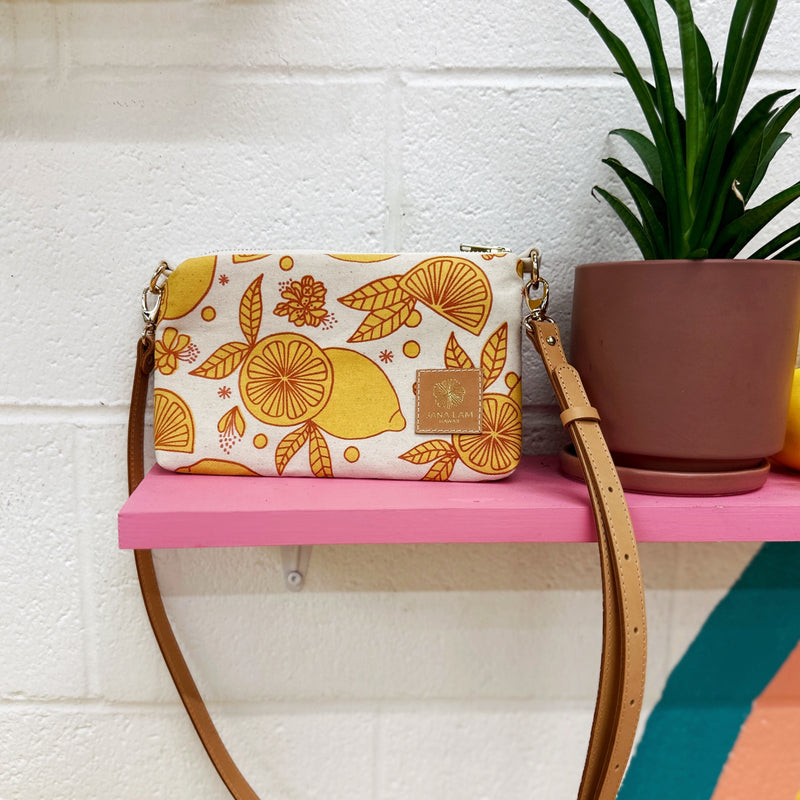 Cross Body Bag, "Darling Lemons" by Jana Lam