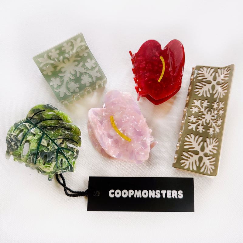 PUA HAIR CLAW SET BY COOPMONSTERS