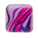 NeeDoh Swirl Nice Cube Ice Sugar Ball - purple/white swirl