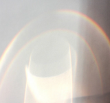 AFTER THE RAIN GOES THEREʻS A RAINBOW - SET OF 3 PRISM STICKERS