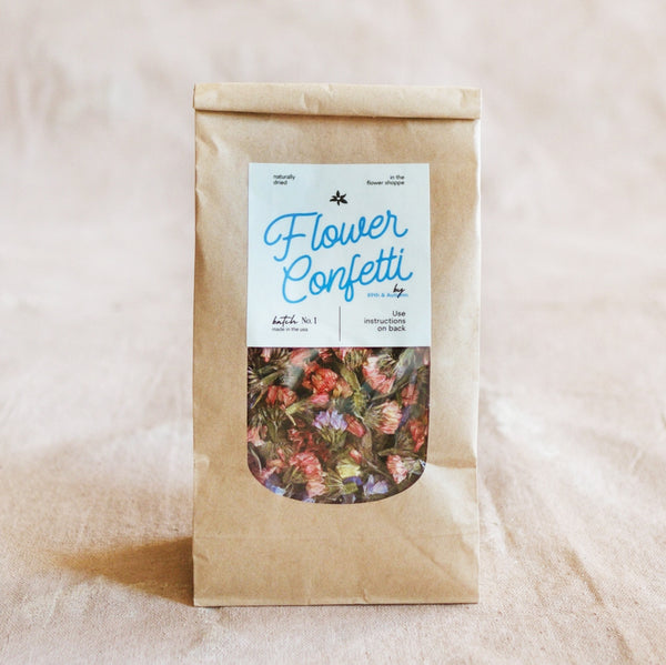 THERE IS ALWAYS SOMETHING TO CELEBRATE - FLOWER CONFETTI