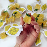 TINY LITTLE LEMON HAIR CLAW CLIPS