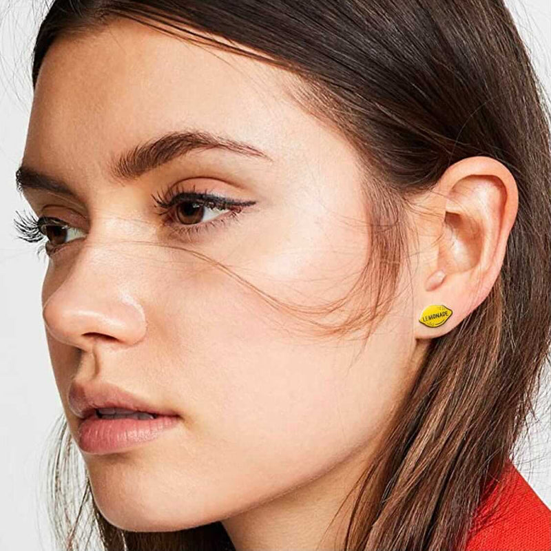 Make Lemonade Earrings X Solbeam Studio
